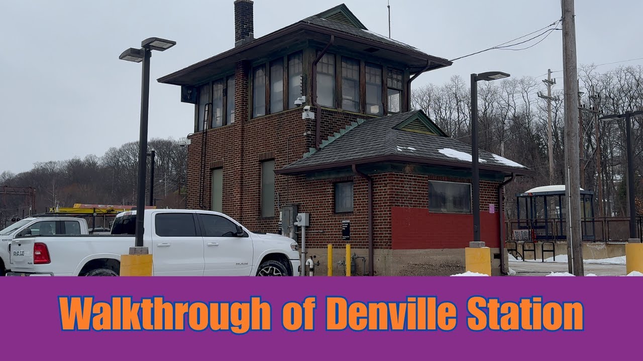 A No-Talking Walkthrough of Denville Train Station. Where the MOBO and M&E Meet.