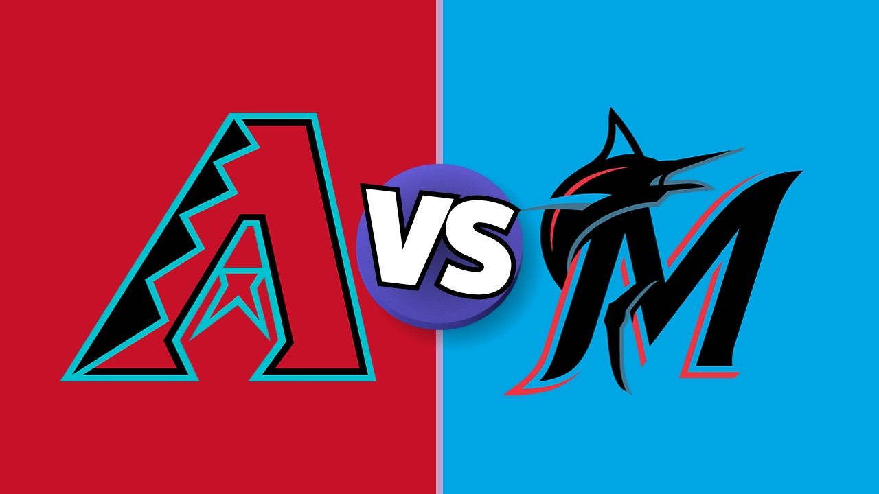 Arizona Diamondbacks vs Miami Marlins MLB Live Scores ⚾️ Major League Baseball Live Scoreboard