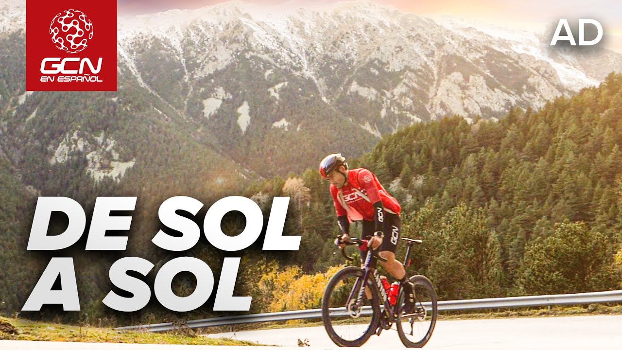 Rodando 230km en bici siguiendo un río ¿Puedo llegar antes del atardecer?