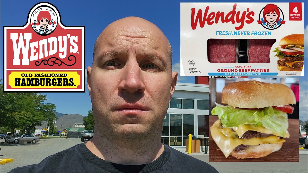 Wendy's New Fresh Ground Beef Patties!