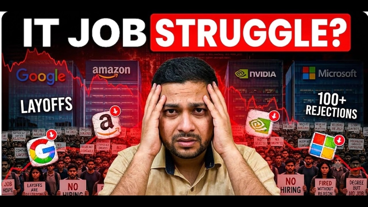 IT Job Struggle in 2026 😔 | The Reality Nobody Talks About