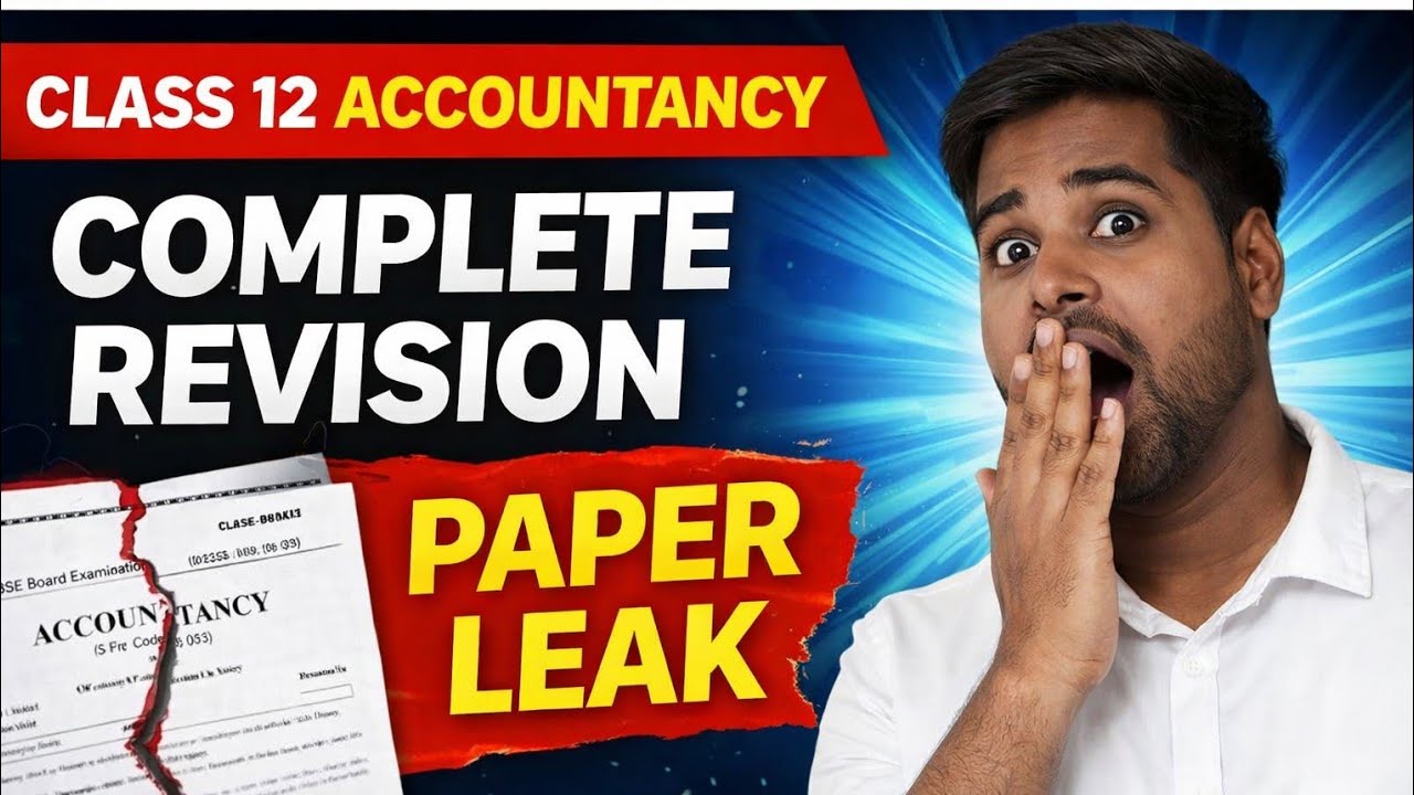 Admission |Retirement & Death of a partner|Class 12| Accountancy| complete revision|LIVE |PAPER LEAK