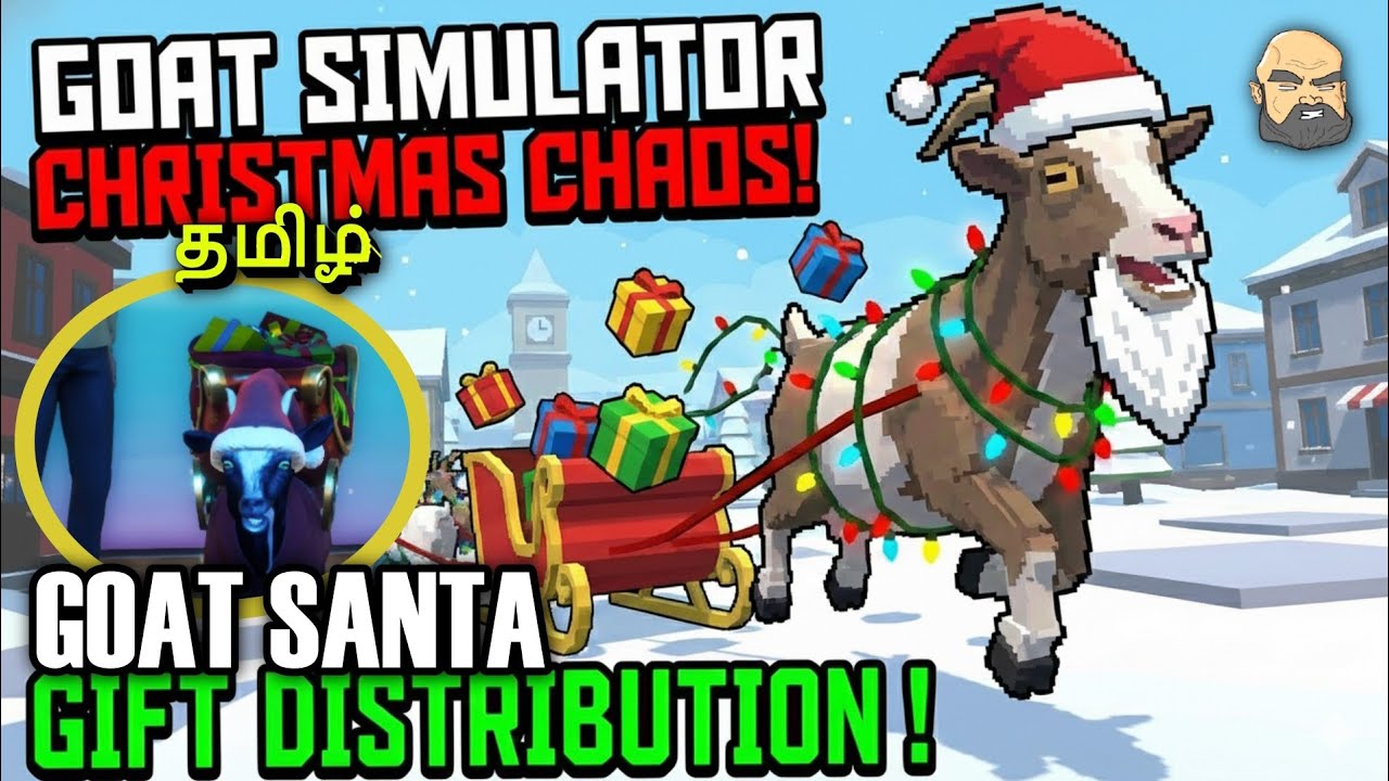 SANTA THE GOAT 🐐 IS HERE 😂 சிறப்பான சேட்டை || GOAT SIMULATOR GAMEPLAY 