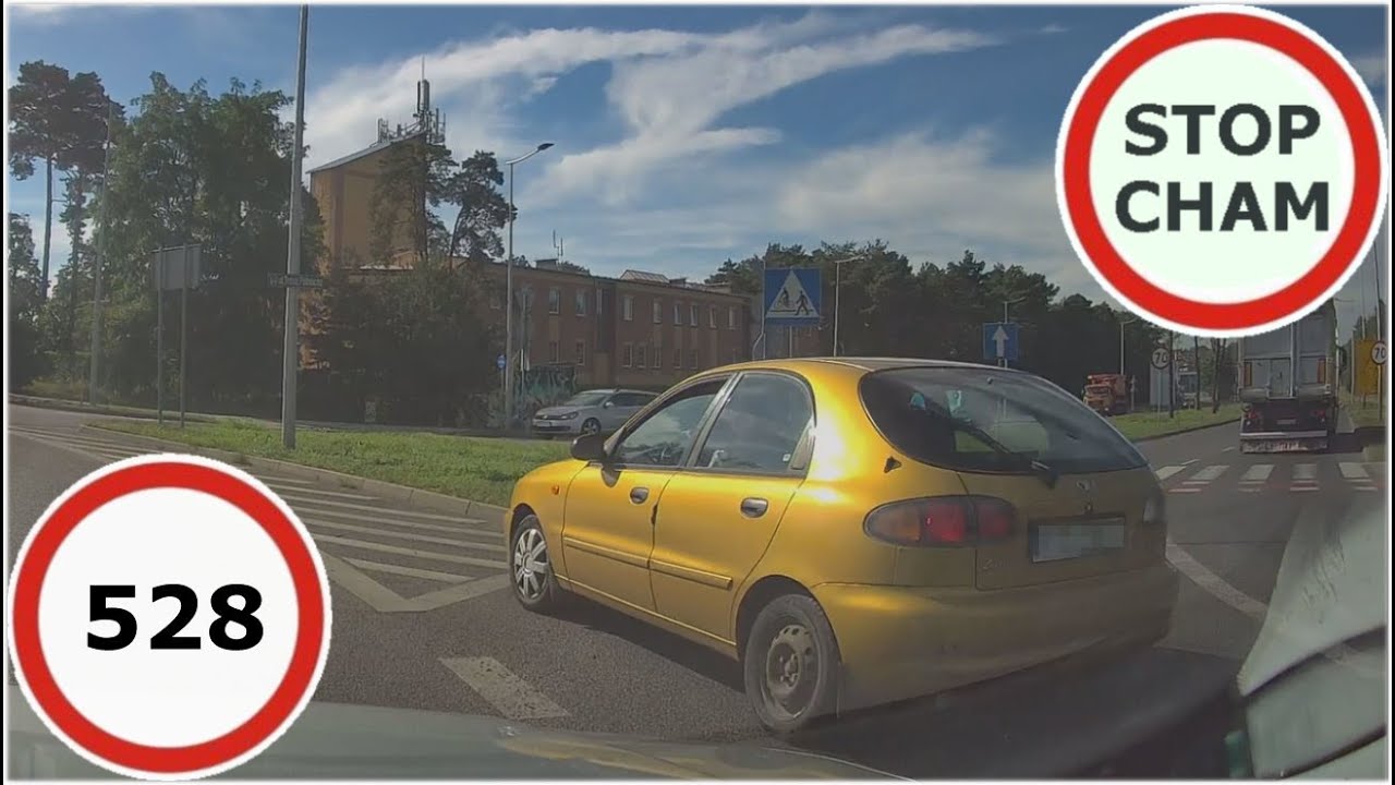 Stop Cham #528 - Niebezpieczne i chamskie sytuacje na drogach