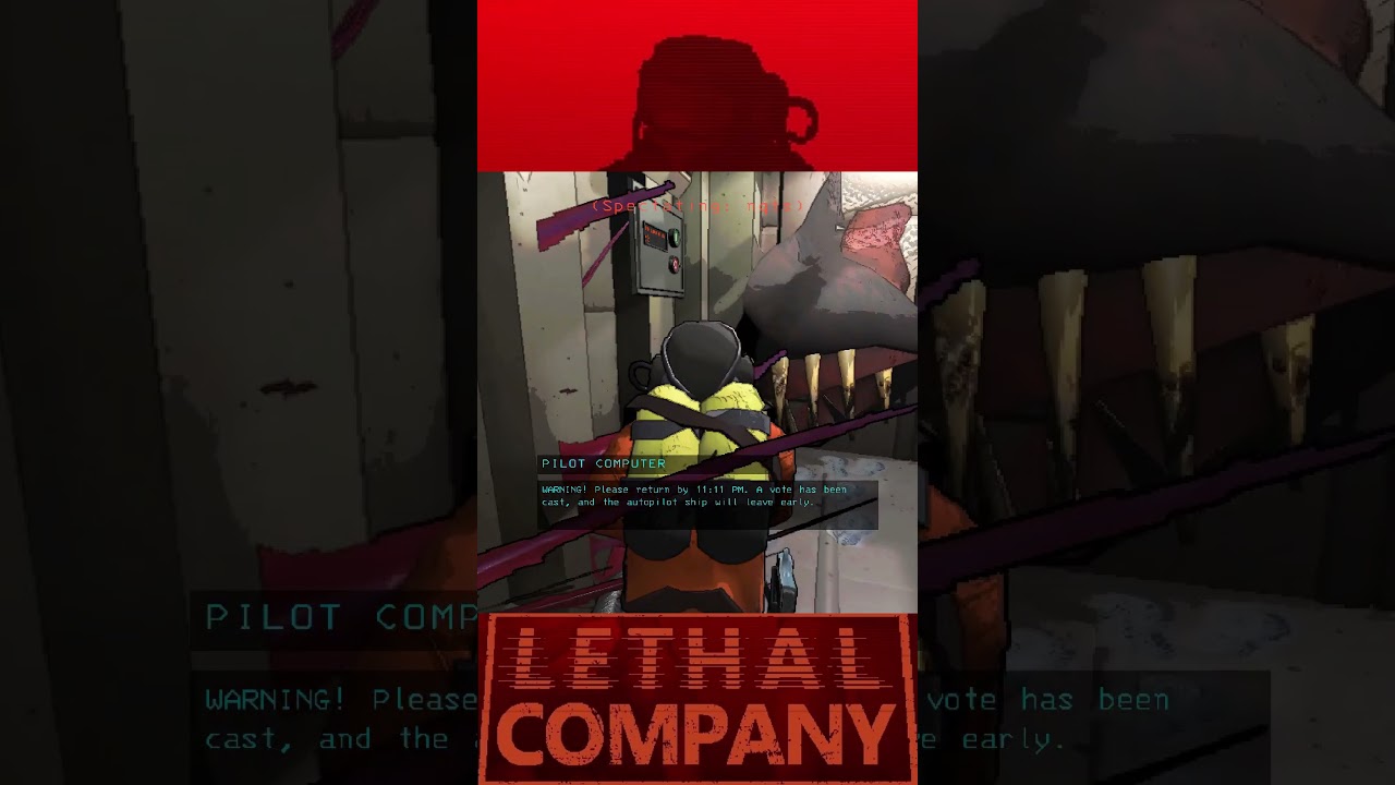 Не сиди там, пожалуйста Lethal Company 