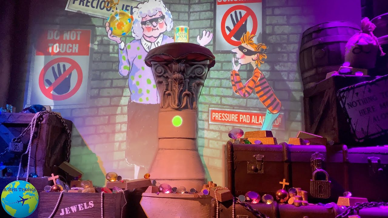 Gangster Granny: The Ride - Full On-ride POV - The World of David Walliams - Alton Towers Resort