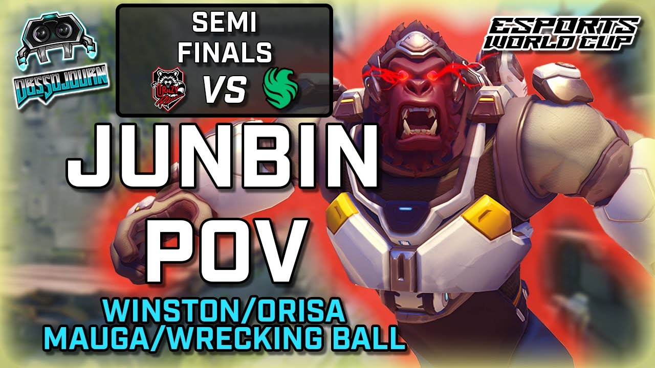[Junbin POV] Crazy Raccoon vs Team Falcons - Semi Finals - Esports World Cup