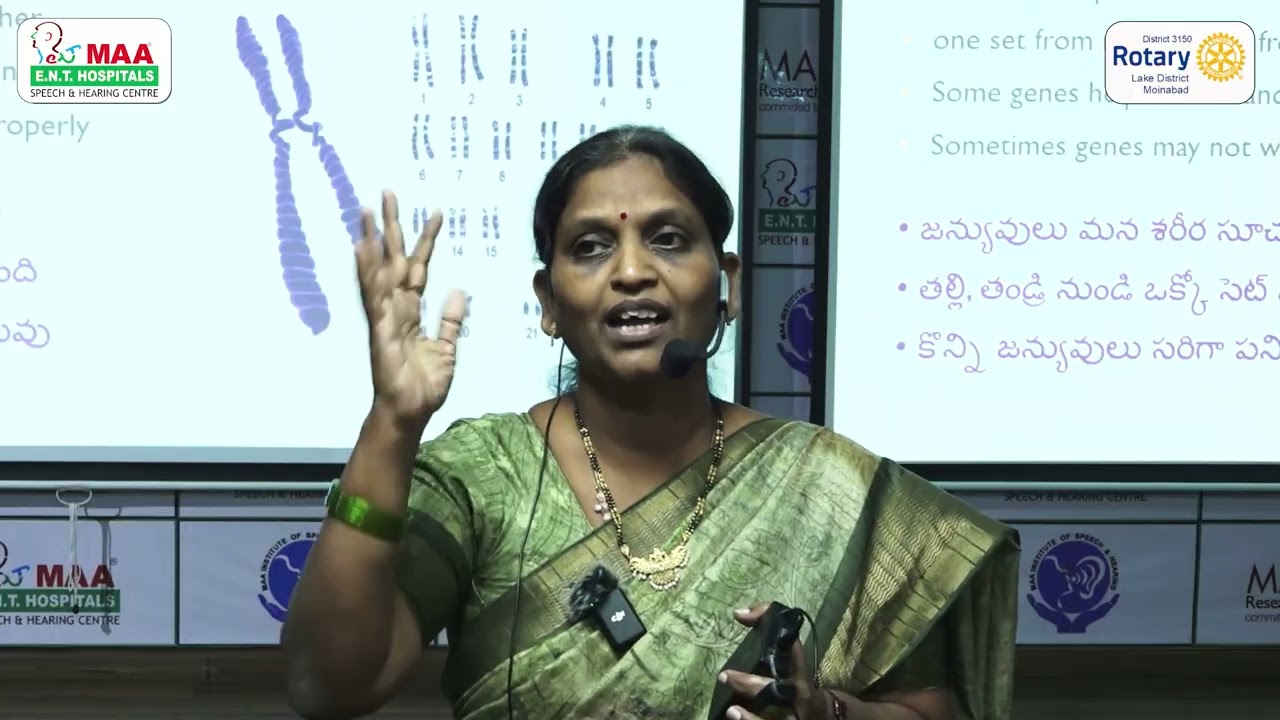 MANOGNA Program | Genetics and Hearing Loss | Parental Awareness Session by Dr J. Madhavi | MISH