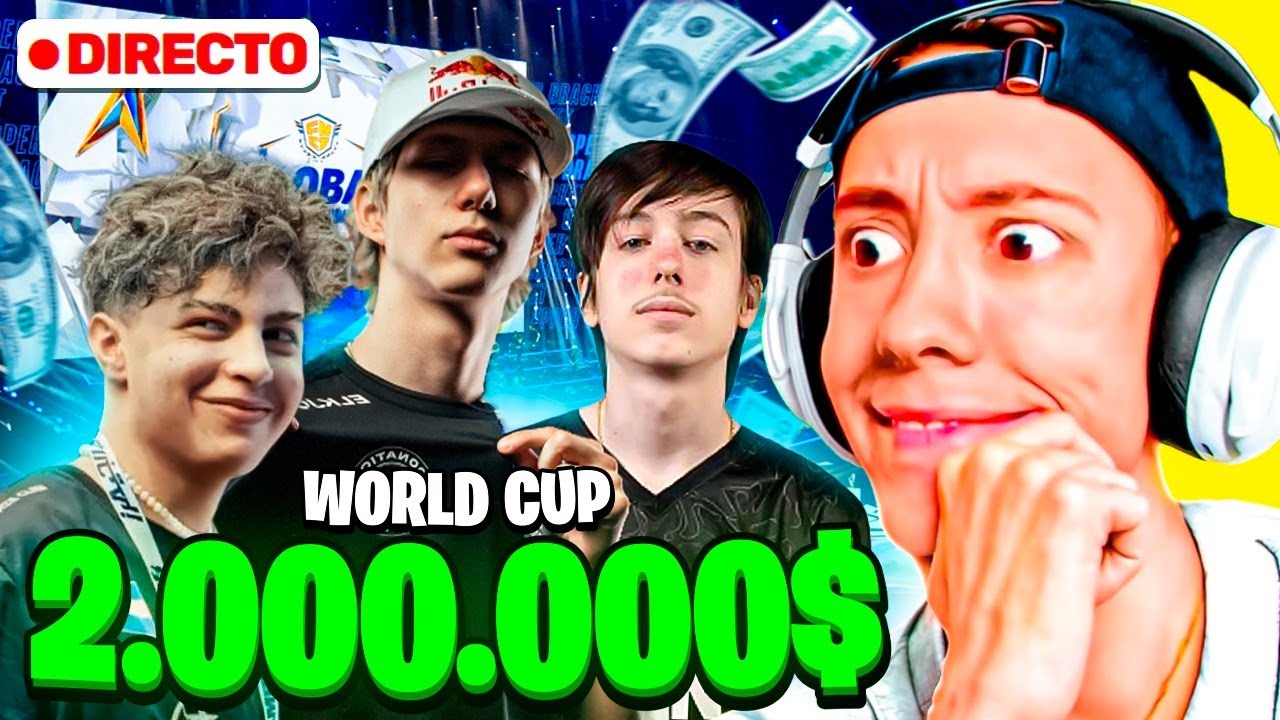 🏆 REACCIONANDO AL MUNDIAL DE FORTNITE 2025  🏆