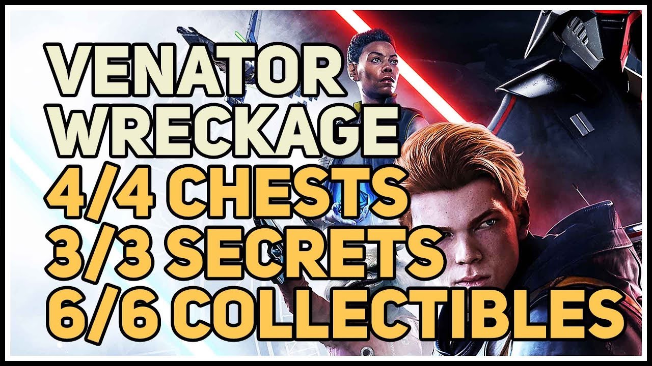 All Venator Wreckage Secrets Chests and Databank Collectibles Zeffo Star Wars