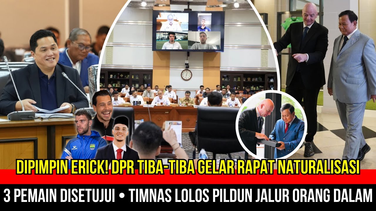 🔴KEJUTAN PAGI INI! FIFA Tunjuk TImnas Gantikan Iran di Pildun~Erick Langsung Percepat Naturalisasi