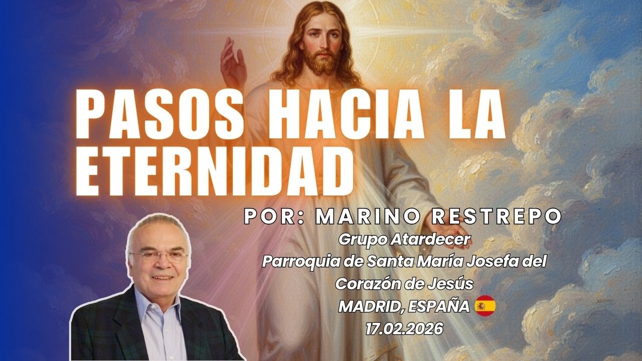 Pasos hacia la eternidad por Marino Restrepo. Madrid, España. 17.02.2026