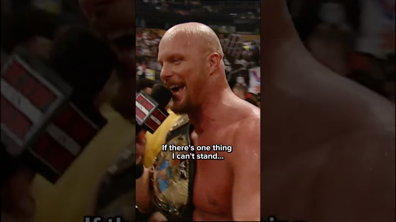If there&rsquo;s one thing Steve Austin can&rsquo;t stand&hellip; 😂 #316Day