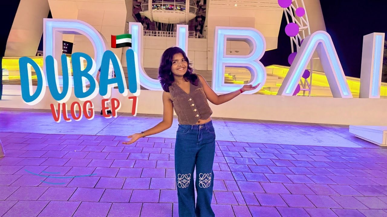 Exploring Blue Water Island Dubai I AIN Dubai I Dubai Vlog 7 🇦🇪