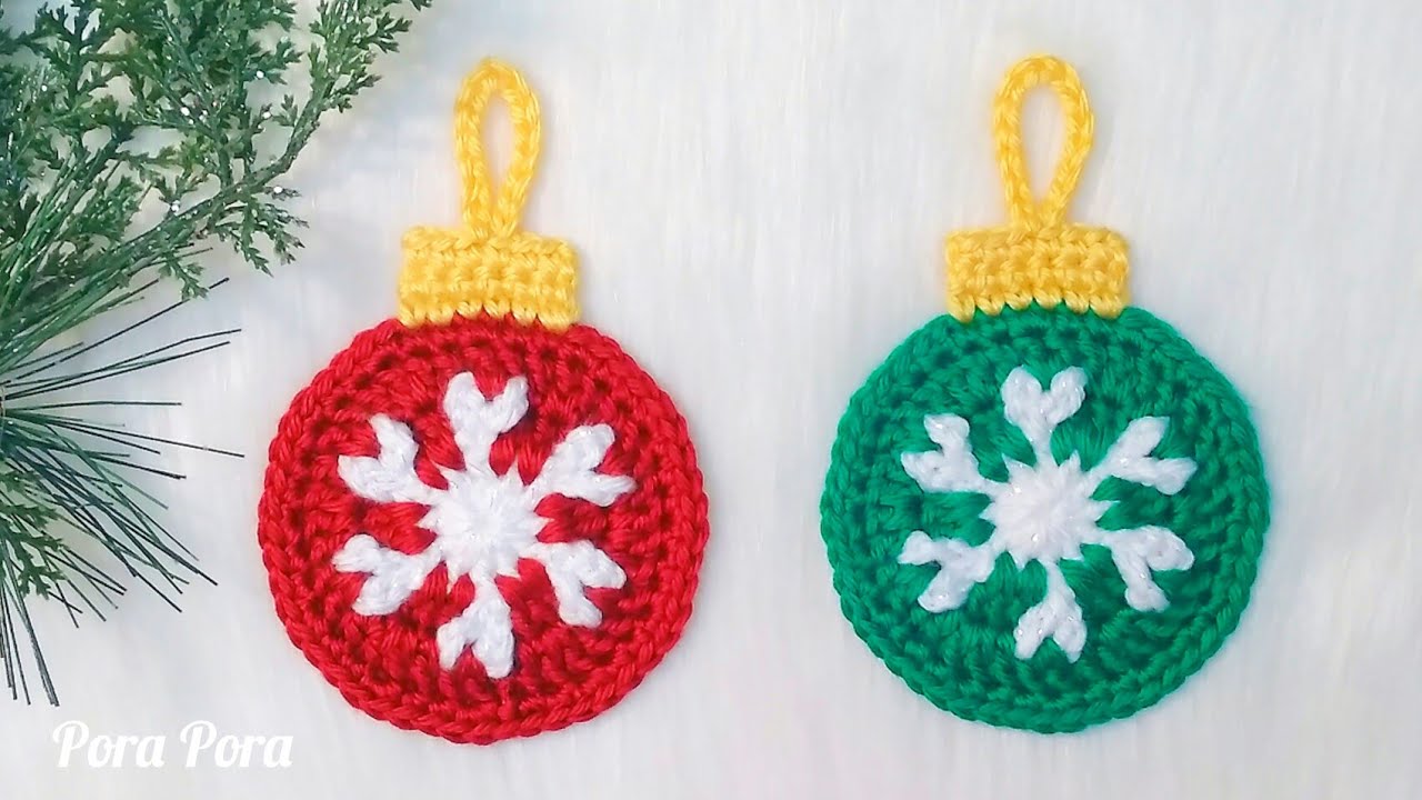 Crochet Christmas Ornaments I  Crochet Christmas Decorations I Crochet Christmas Baubles