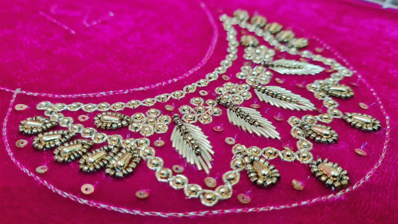 Sikhte Raho is live Aari Work Basic Stitch