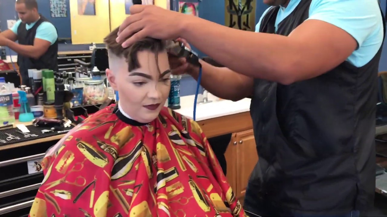 Kirstie LV: Barber Takes Her Real Short (YT Original)
