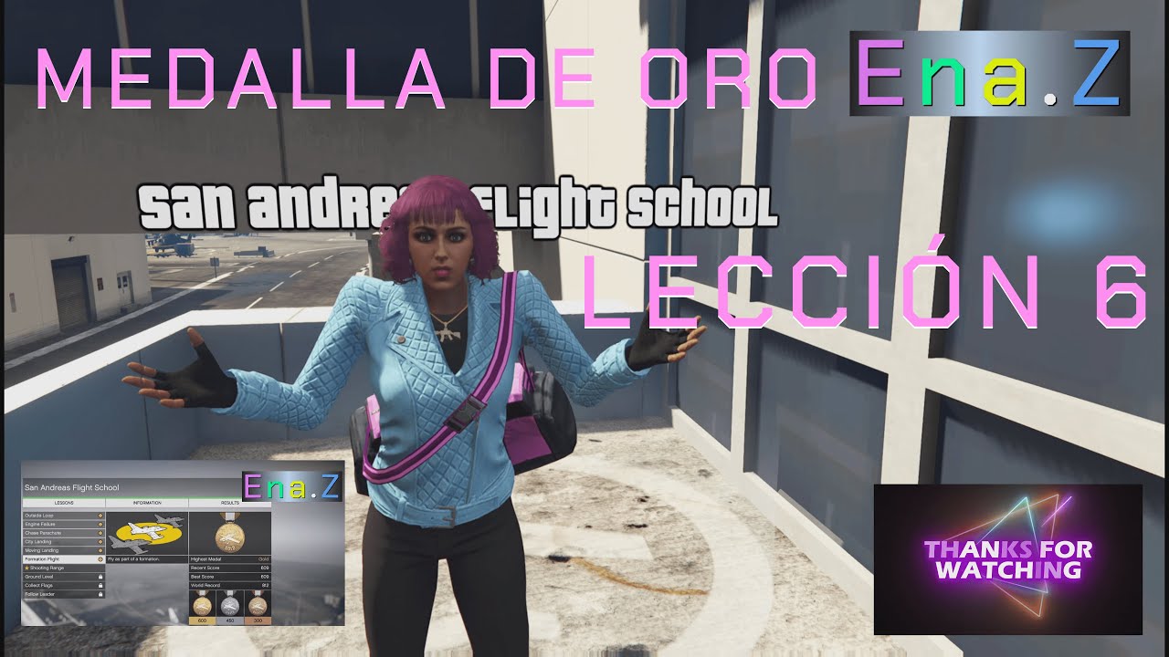 GTA Online_Flight School_LESSON 6_Formation Flight_GOLD MEDAL.