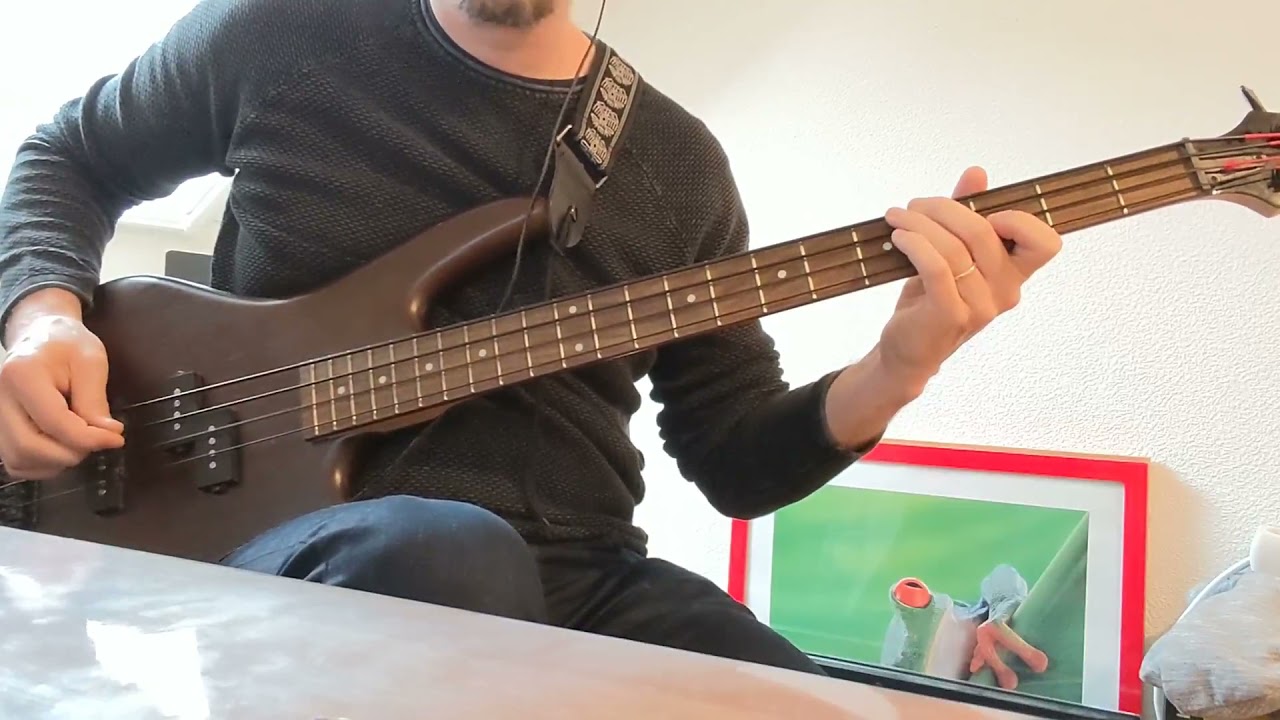 roll over lay down (status quo) - bass cover