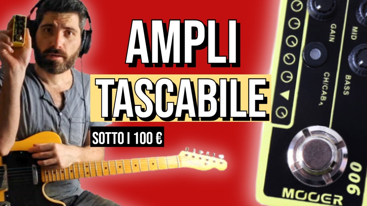 Suonare SENZA AMPLIFICATORE con un PEDALINO | Mooer 006 US Classic Deluxe Fender Micro Preamp