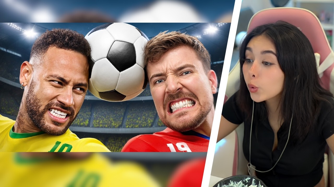 xLightMoonx REACCIONA a Vence A Neymar, Gana 500,000 Dólares | MRBEAST