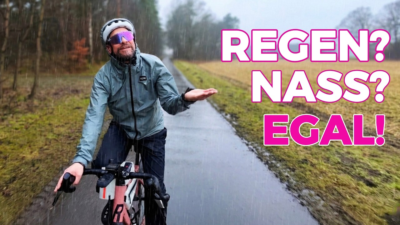 Dem Regen trotzen‼️Perfekt präpariert für Nässe auf Gravel Bike Tour☔️| Cycling Circus