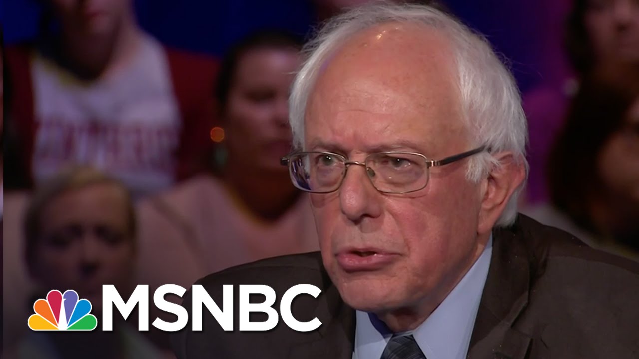 Bernie Sanders: We Will End 'Gun Show Loophole' | Democratic Forum | MSNBC