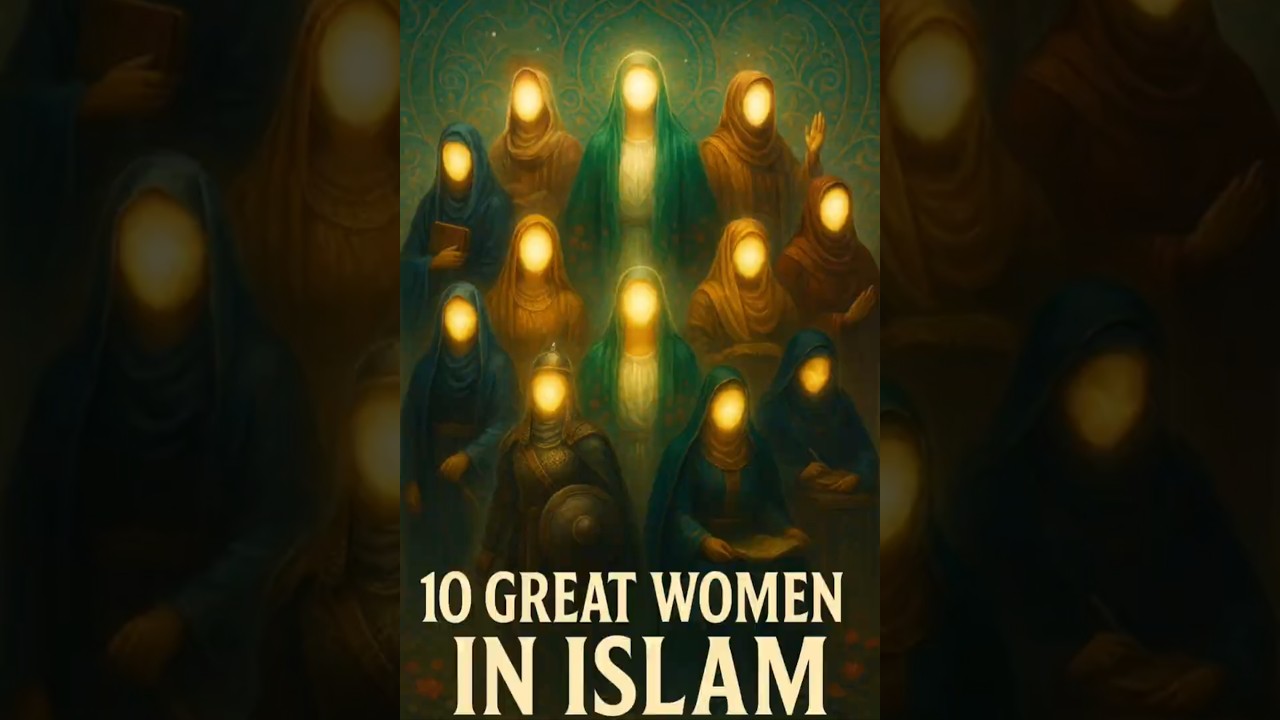 10 Greatest Women in Islam 🕊️ | Inspiring Muslim Women You Should Know  