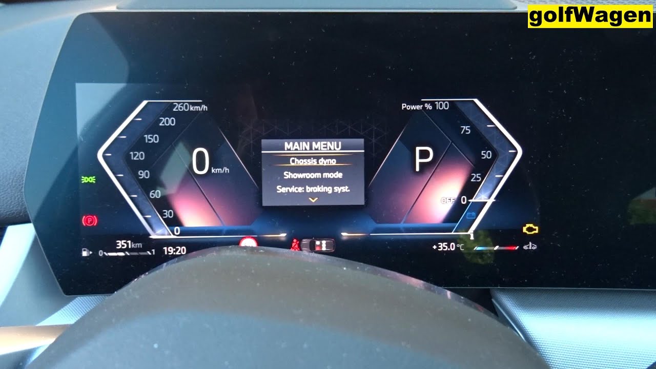 BMW X1 Diagnostic mode hidden menu activate