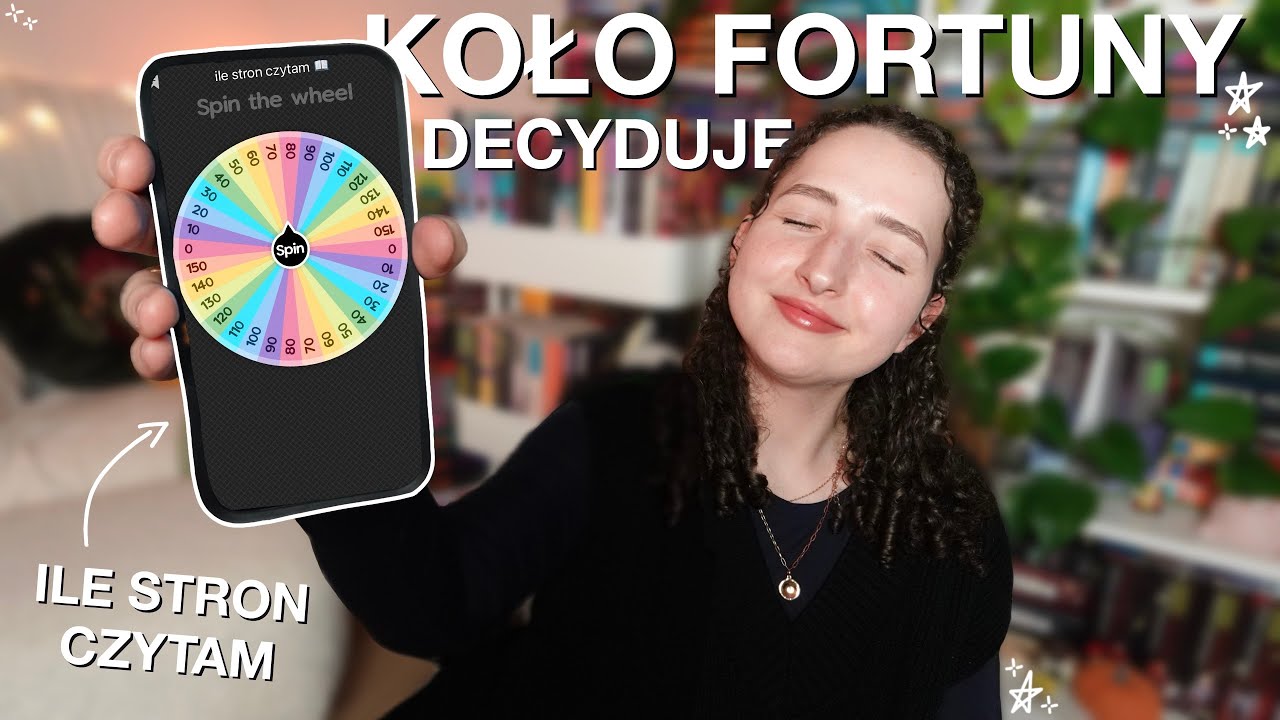 KOŁO FORTUNY decyduje ILE STRON czytam przez tydzień 🎲📚 | reading vlog, wyzwanie czytelnicze
