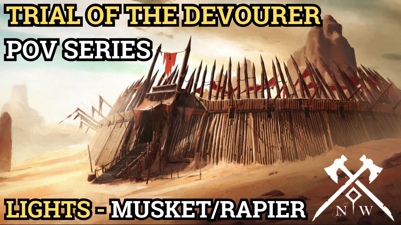 How to play LIGHTS in the Sandworm Raid [MUSKET POV] New World Aeternum 2025
