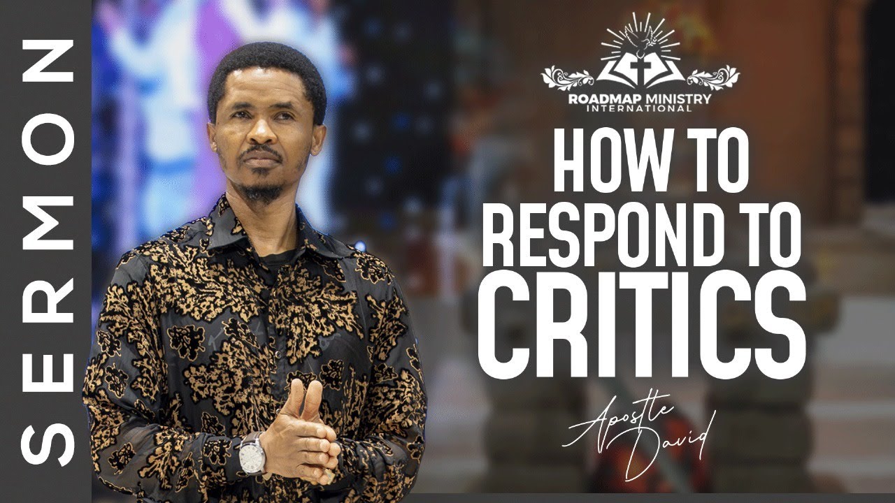 HOW TO RESPOND | APOSTLE DAVID SERMON