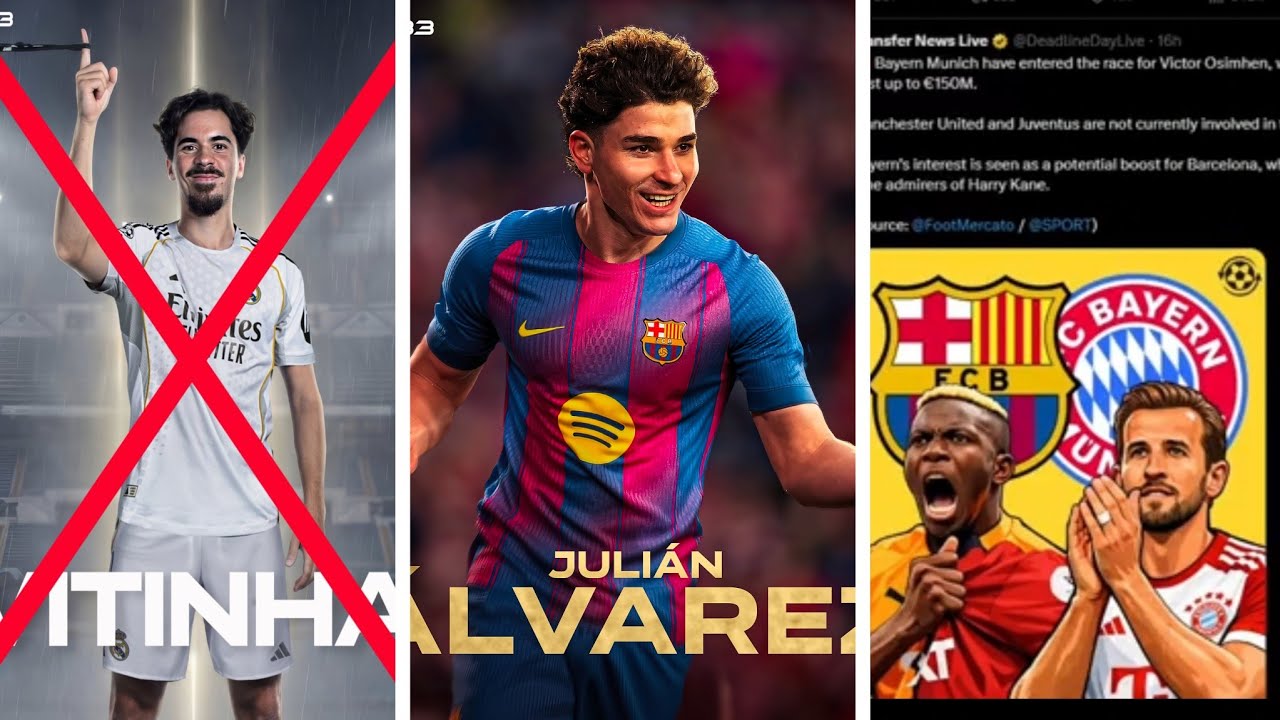 Madrid na cikin mawuyacin hali Vitinha Ya Soki Madrid, Barca da Kane ta nakara yin muni