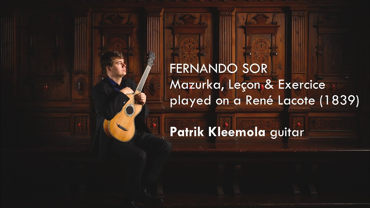Fernando Sor | Three pieces played on a René Lacote (1839)