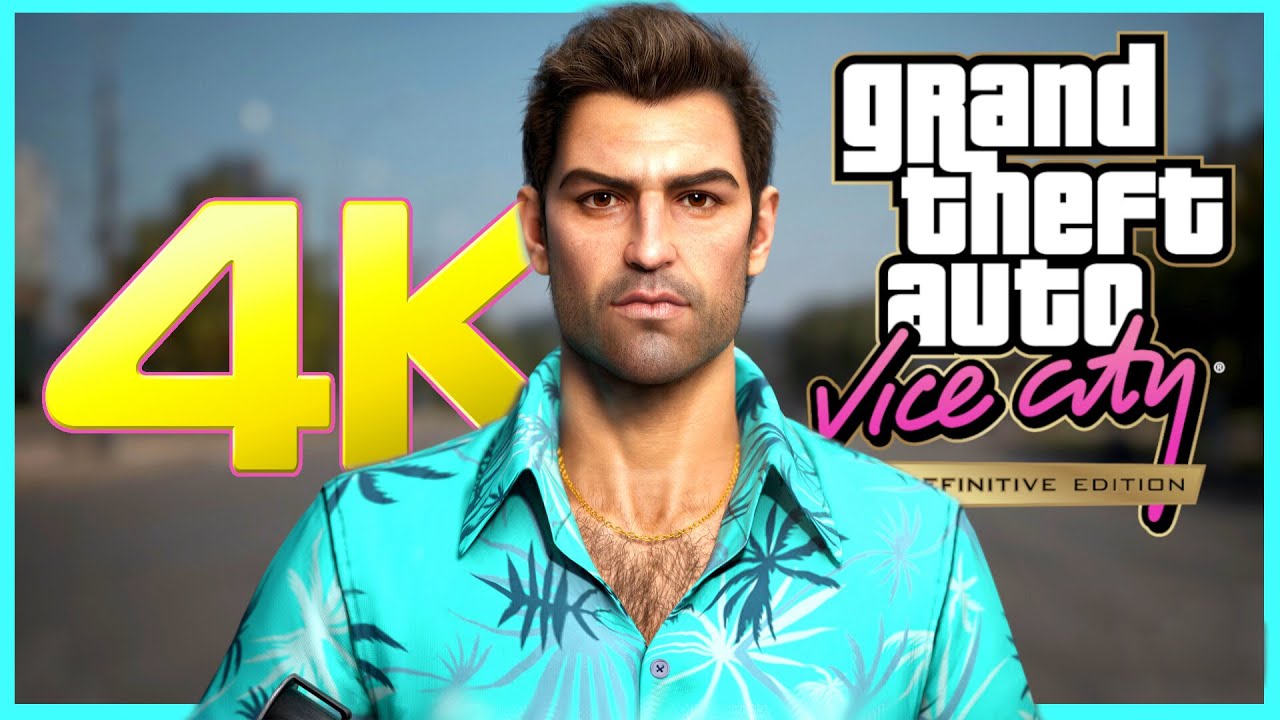 GTA Vice City Definitive Edition - 4K 60fps - Juego Completo - Longplay sin Comentarios en Español