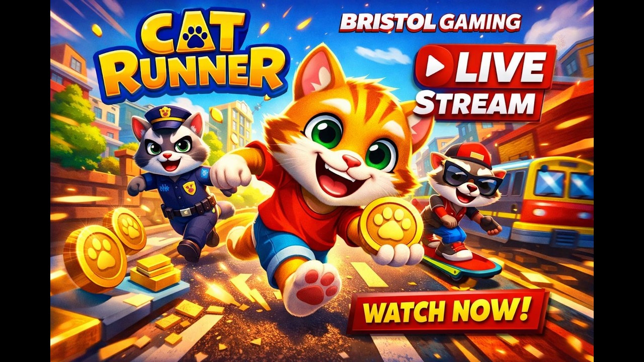 Talking Tom Gold Run 🔥 New Record Gameplay | Bristol Gaming 💎
