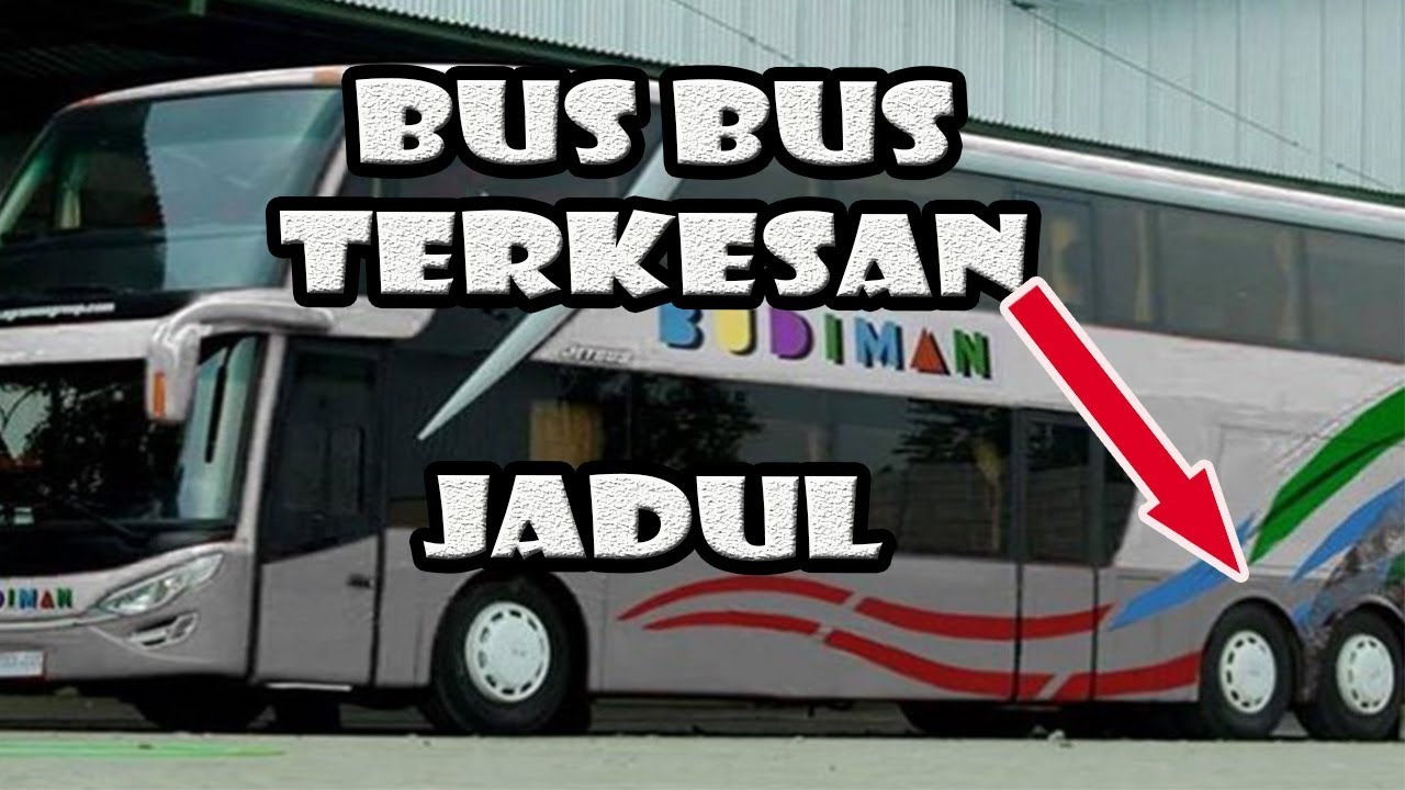 Foto Bus Anyar yang Terkesan Jadul dan Lawas