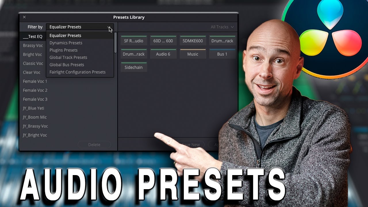 How to SAVE Audio PRESETS in DaVinci Resolve 17 | Quick Tip Tuesday!