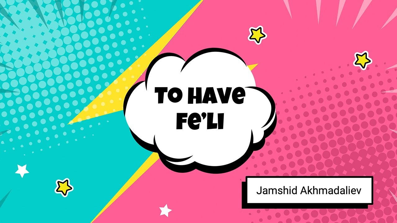 ⚡️Dars 2 - To have fe'li - Ingliz tili grammatikasi