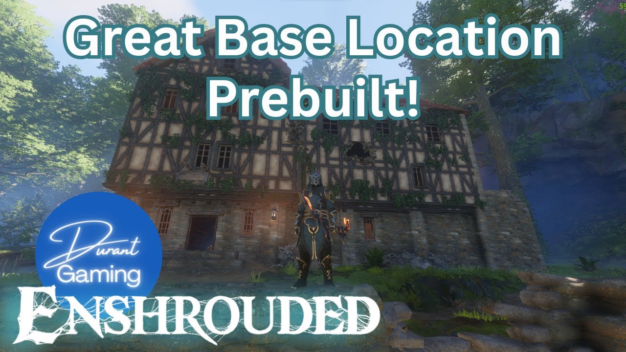 Enshrouded: лучшее расположение базы | Ранняя игра | Таверна «Синий кубок»