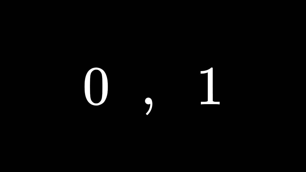 00 – Perché usiamo il sistema binario?