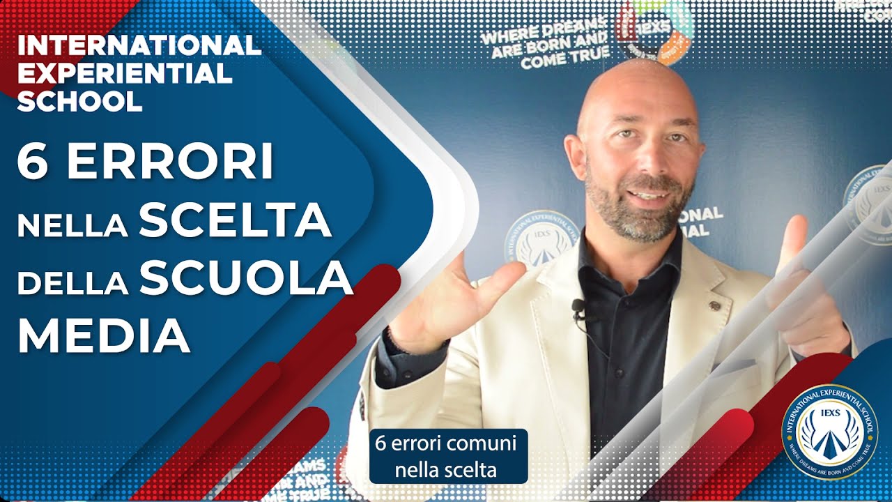 IEXS Video 6 errori Scuola MEDIA