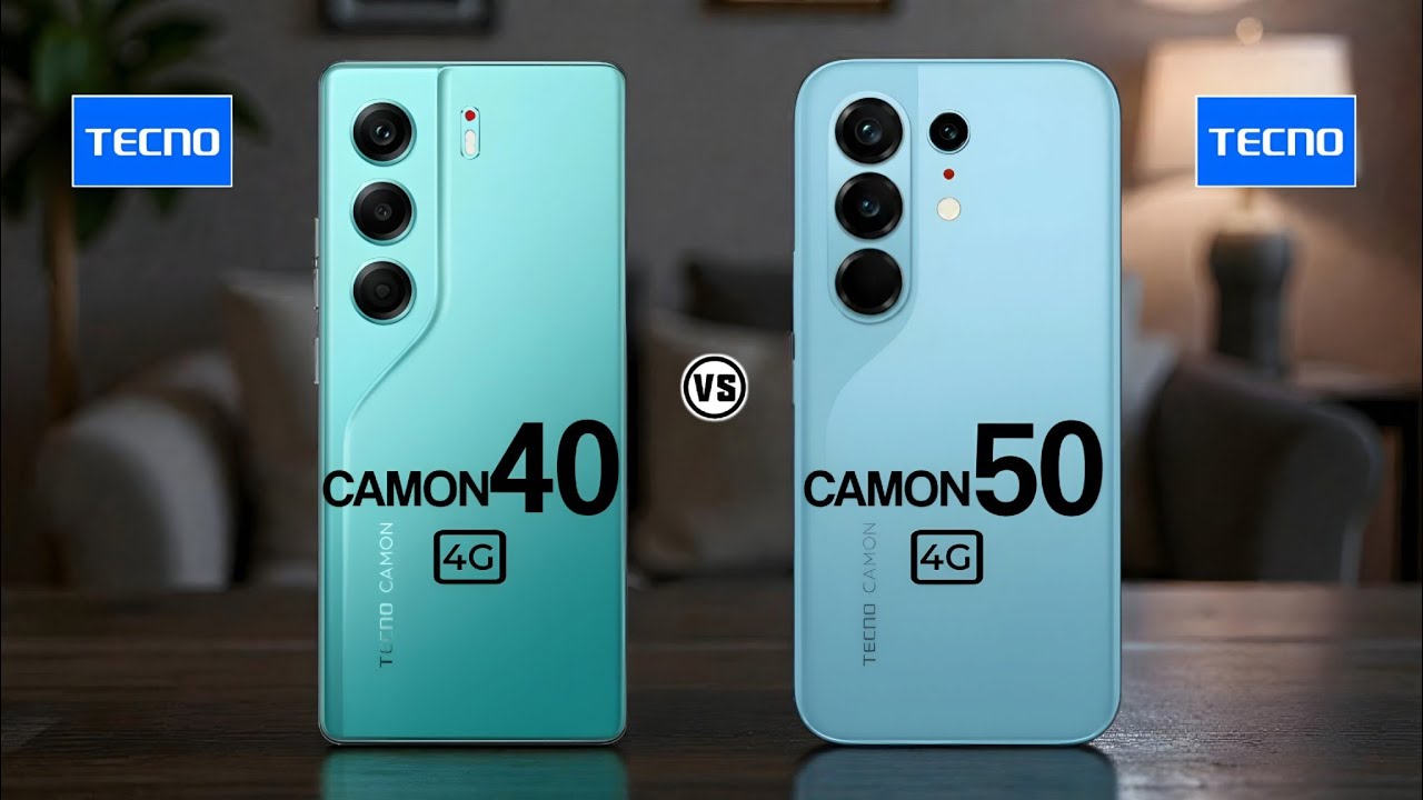 Tecno Camon 40 4G Vs Tecno Camon 50 4G. #Trakontech 