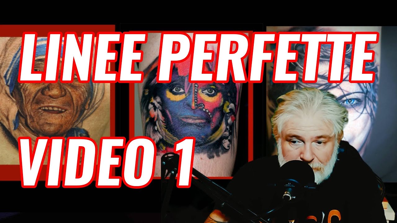 Esercizio come allenare la mano per ottenere linee perfette nei tatuaggi  - VIDEO 1