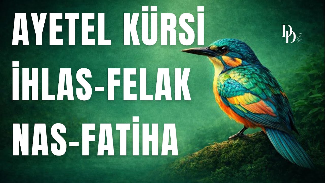 Ayetel Kürsi, İhlas, Felak, Nas, Fatiha (Her dinlediğinizde yoruma Amin yazın 🤲)