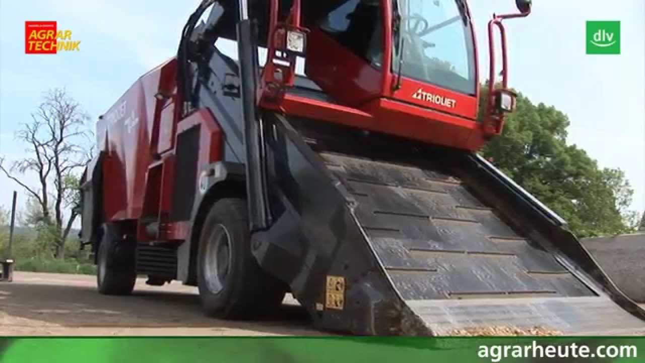 Trioliet Triotrac Futtermischwagen im AGRARTECHNIK-Maschinentest