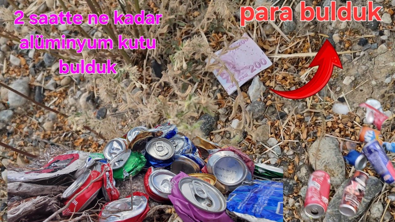 Sadece 2 Saatte Bu Kadar Kutu Topladık!💸 (Gerçek Kazanç) #geridönüşüm #scrap #alüminyum #hurda