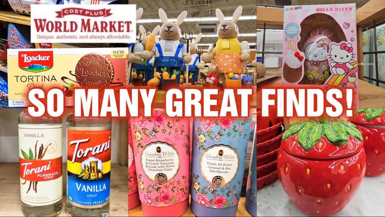 Shopping at Cost Plus World Market! So many GREAT finds!