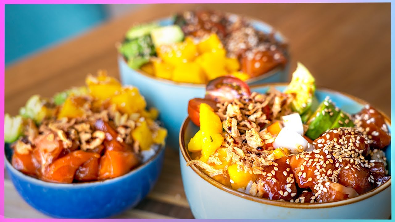 Haz POKE en casa!! Receta del plato de MODA!! TE ENCANTARÁ!
