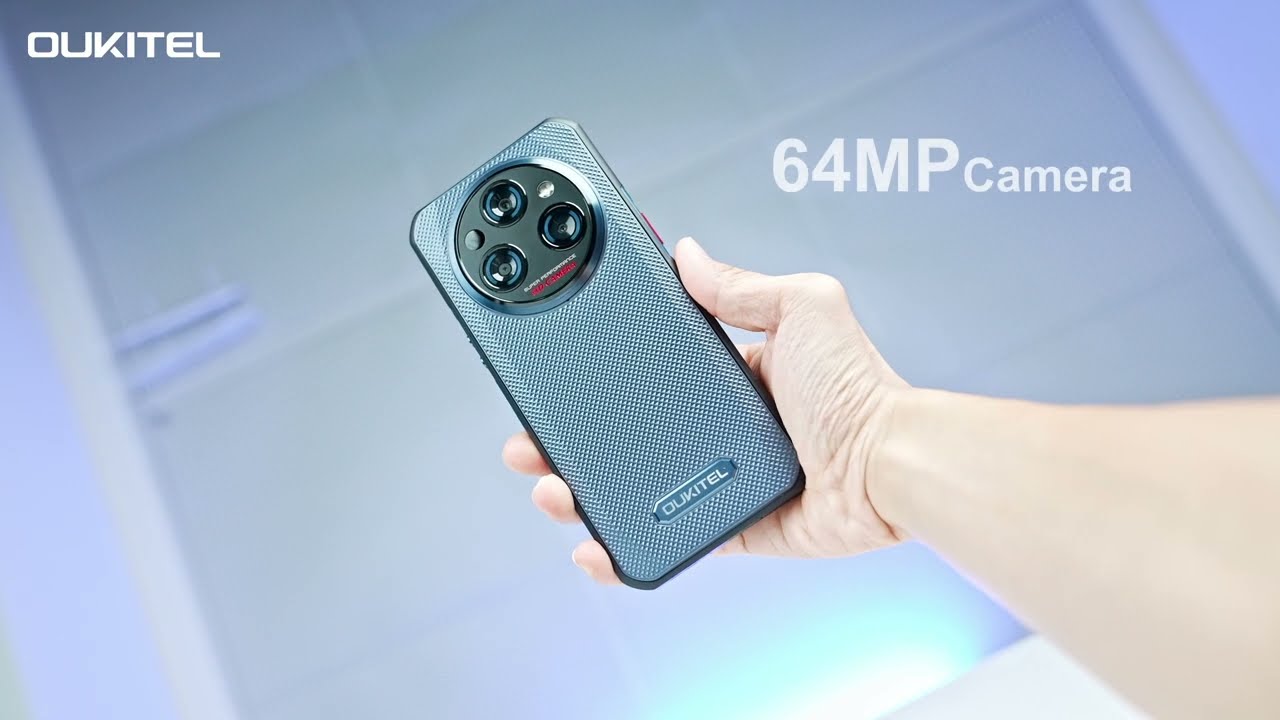 OUKITEL WP35 - 11000mAh Super Large Battery, Setting a New Benchmark in Business! 14.9mm ultra-thin